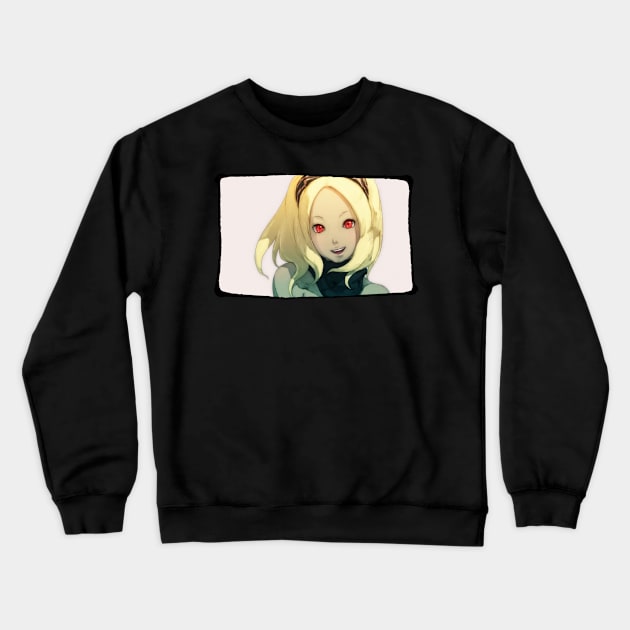 Gravity Rush - Kat Smile Portrait Crewneck Sweatshirt by Gekidami